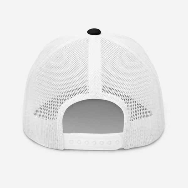 Gorra trucker logo blanco