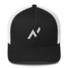 Gorra trucker logo blanco